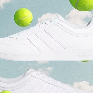 Adidas Cloud -White Court Sneakers